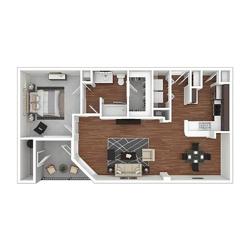 Floor plan Windom Peak - Renovated