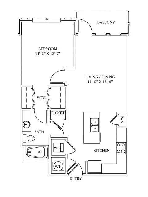 Floor plan A4T1