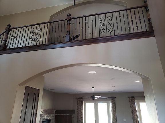 Front entrance foyer looking up