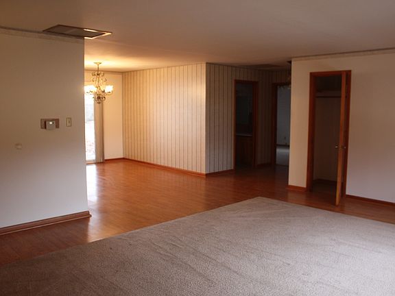 Living room looking into dining room