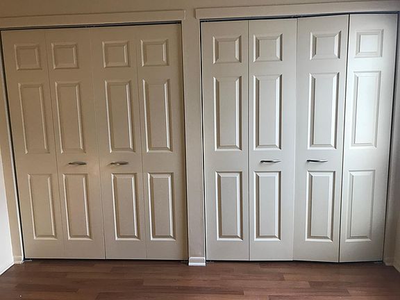 Front bedroom closets