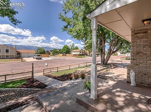 Views from your front porch. There is also have a stamped concrete patio to enjoy the sunsets at night.