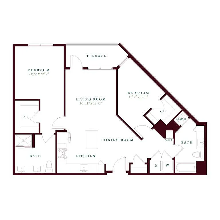 Floor plan B3