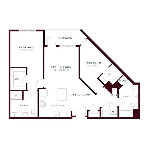 Floor plan B3