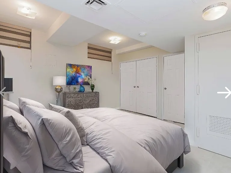Bedroom with closets