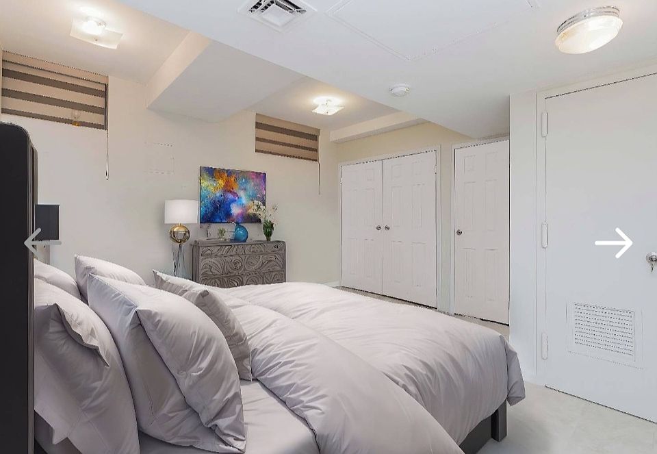 Bedroom with closets