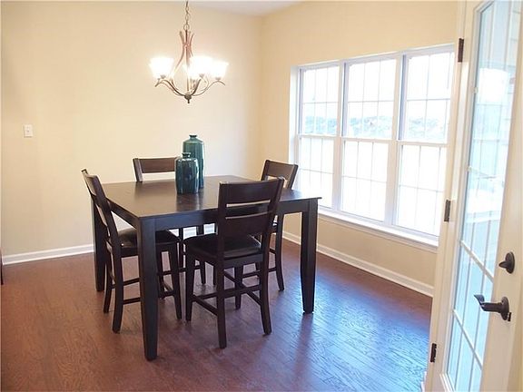 The dining room is light and bright and holidays will be fantastic with this convenient and open flo