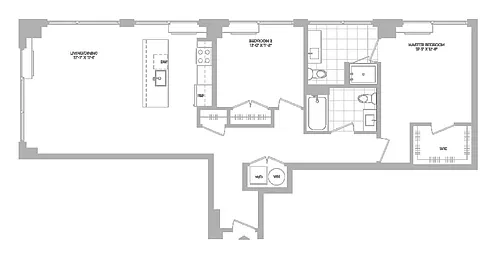 Floor plan B9 -2X2