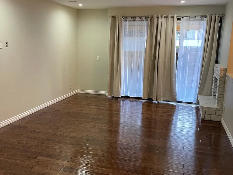 Living room fire place