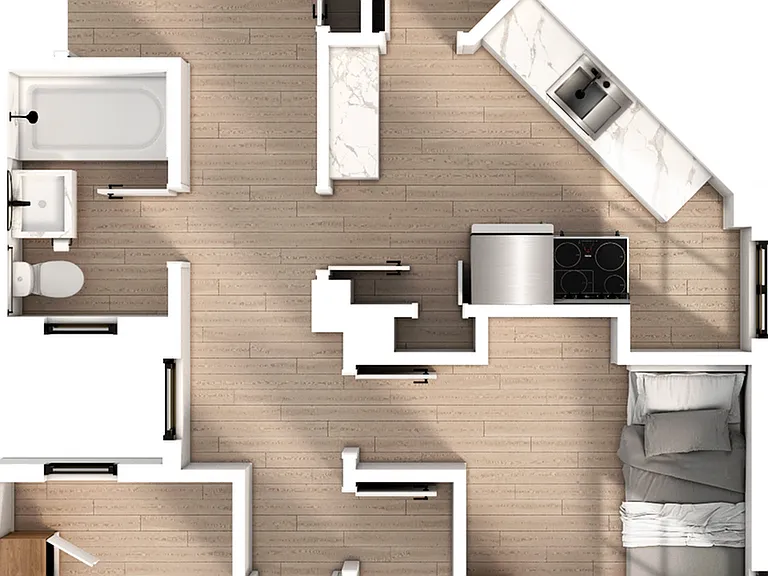 3 Bedroom | 1 Bathroom Apartment 3 Bedroom | 1 Bathroom Apartment