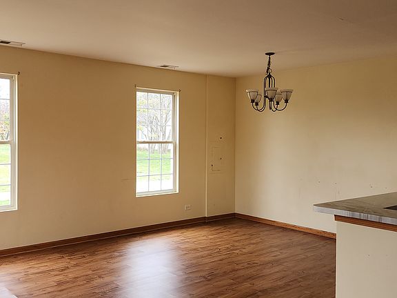 Huge open floor plan living room.