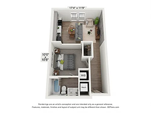 Floor plan Warhol