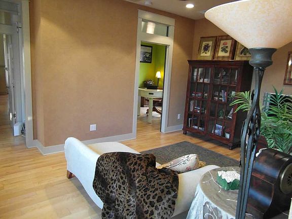 Upstairs living