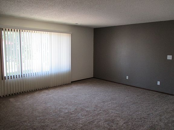 Living room with accent wall