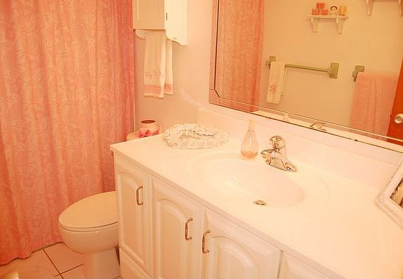 New Vanities and Toilets in both bathrooms