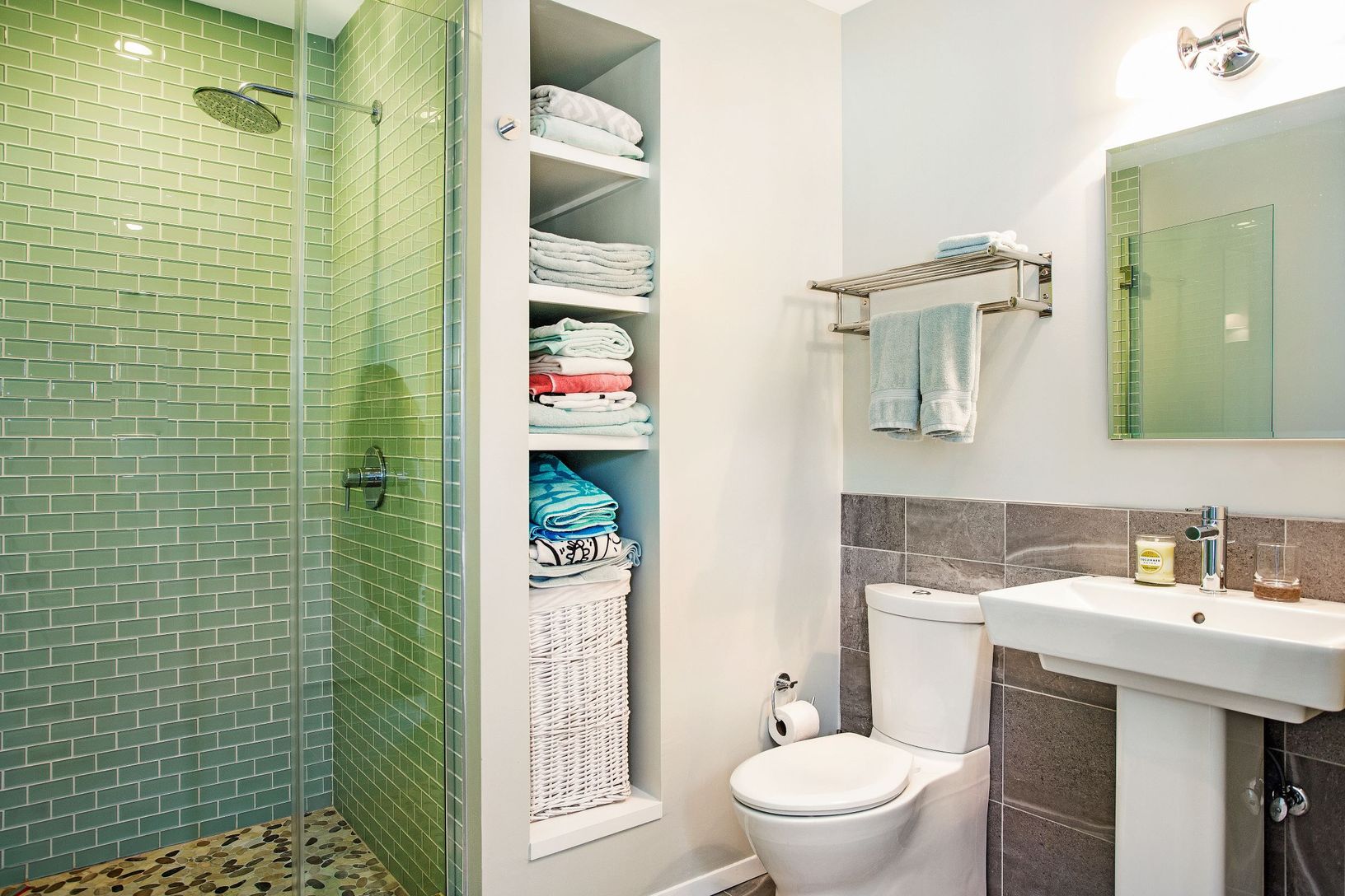 Bathrooms are completely renovated!