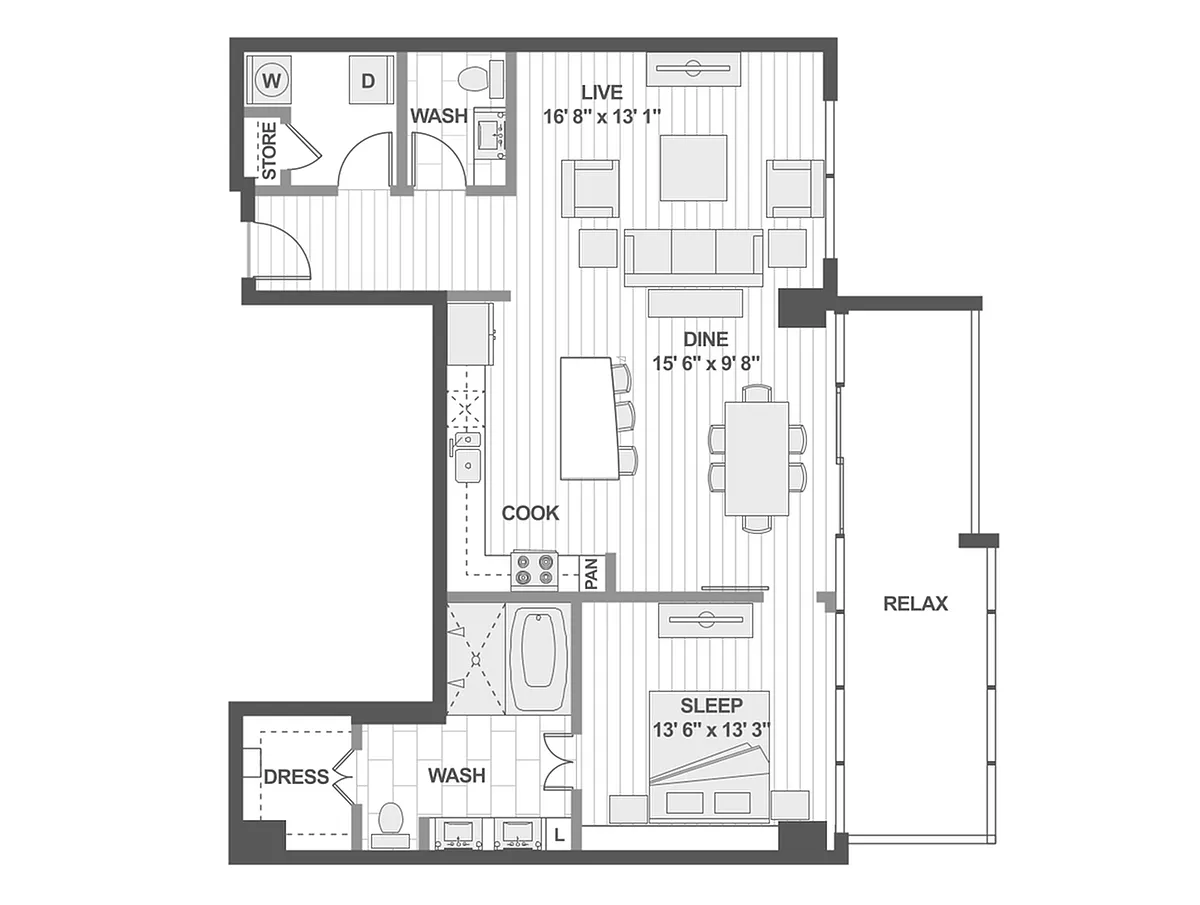 Floor plan A12