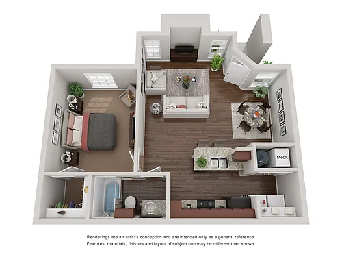 Floor plan Stallion