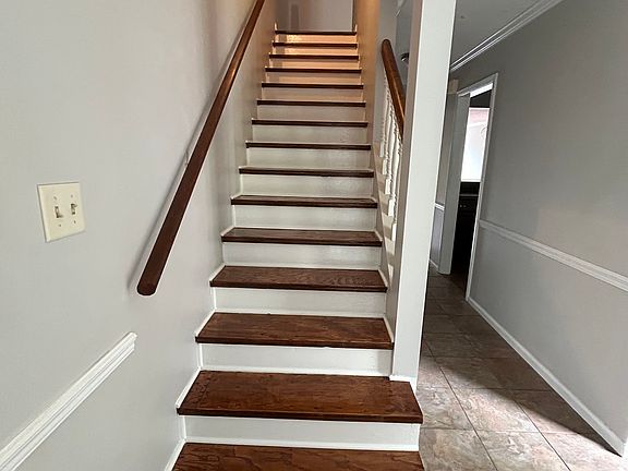 View of stairs from front entrance