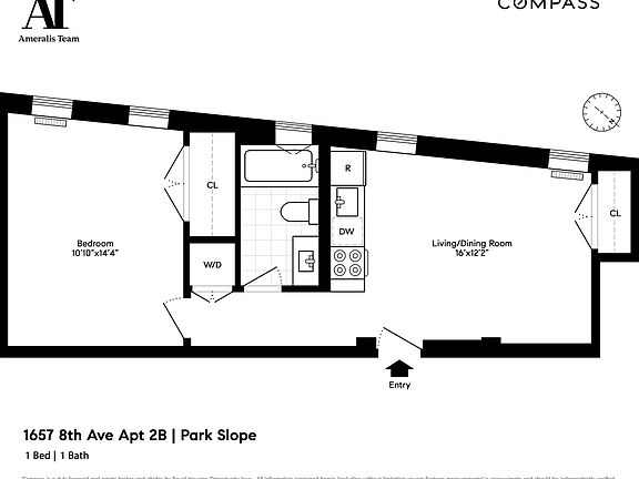 2nd image of 1657 8th Ave APT 2B