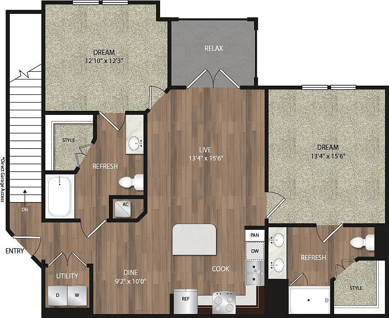 Floor plan B2