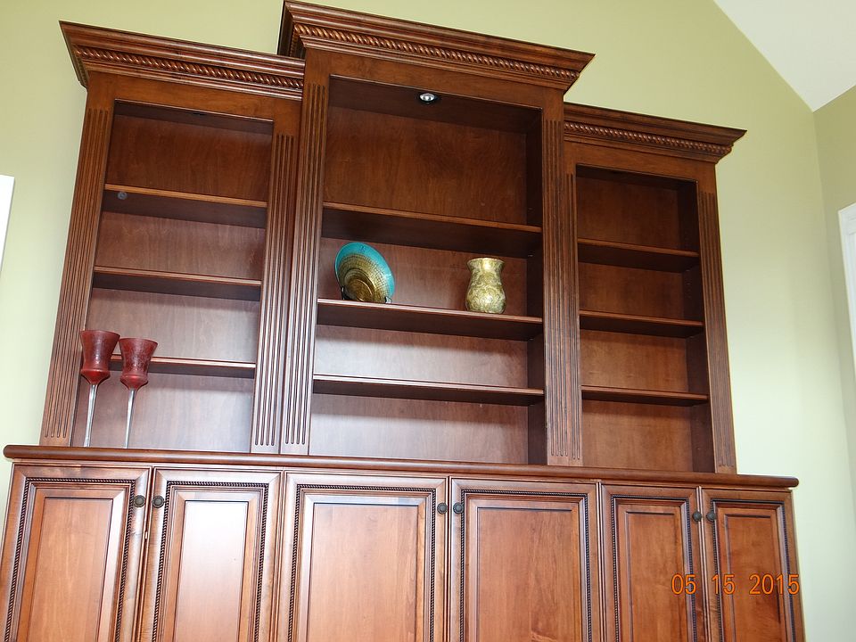 Custom "Library" Bookshelves