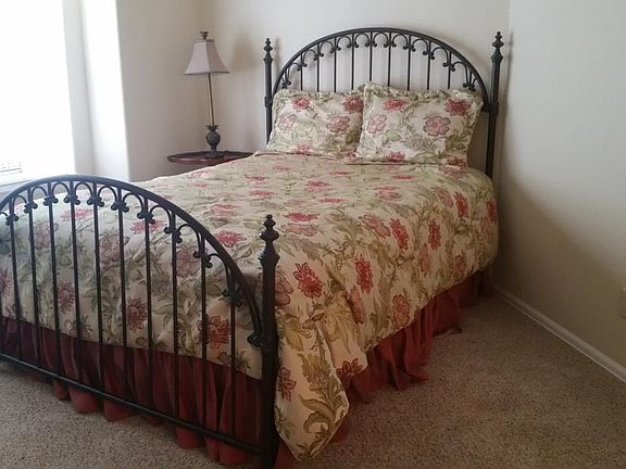 Large spacious bedrooms with oversized closets and ceiling f