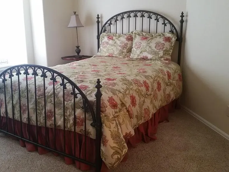 Large spacious bedrooms with oversized closets and ceiling f