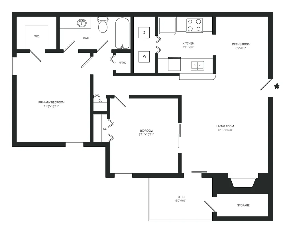 Floor plan B1