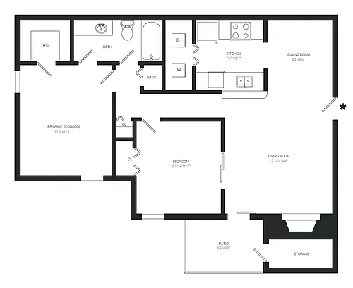 Floor plan B1