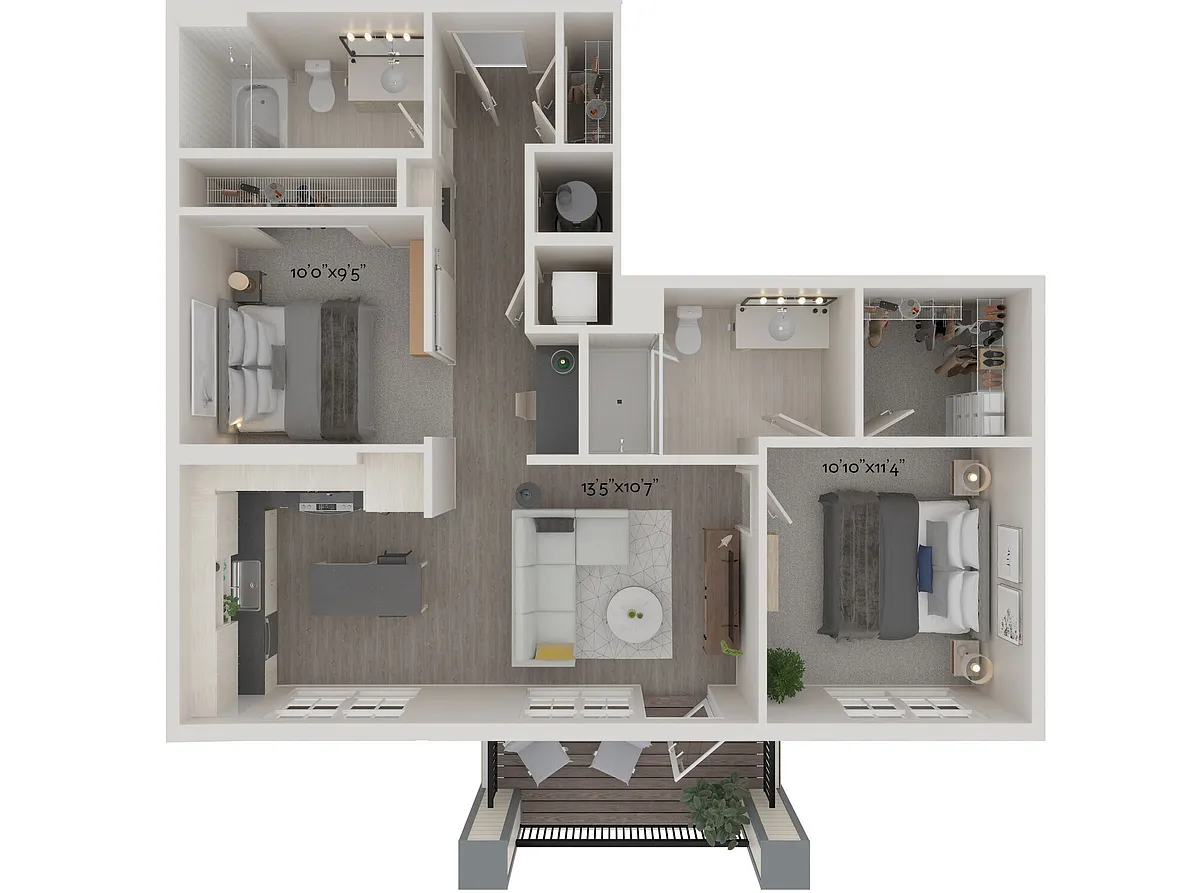 Floor plan C1