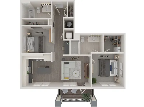 Floor plan C1