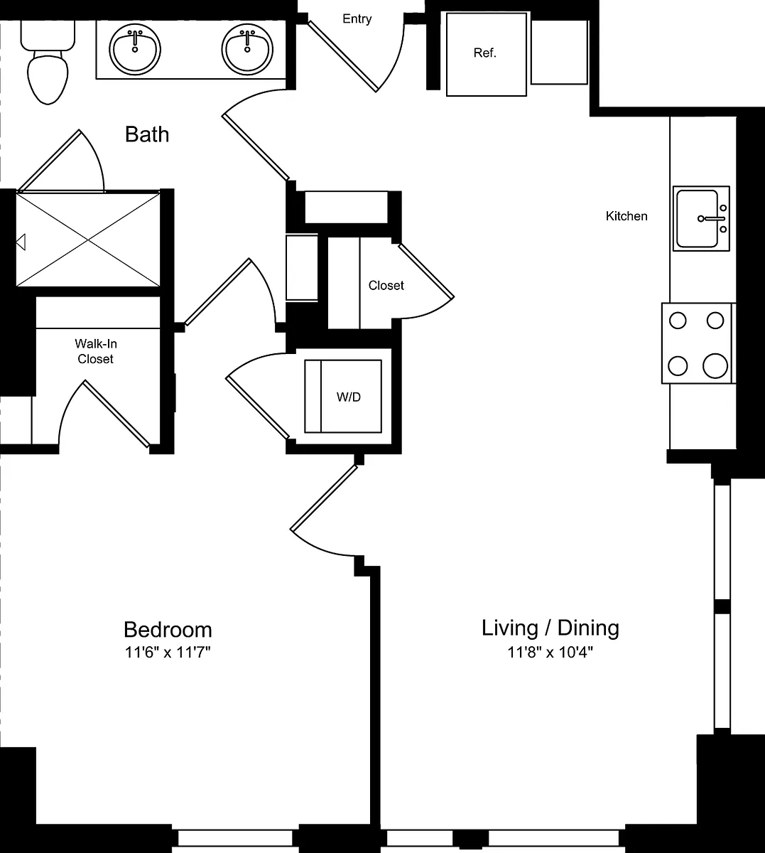 Floor plan A02