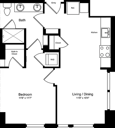 Floor plan A02