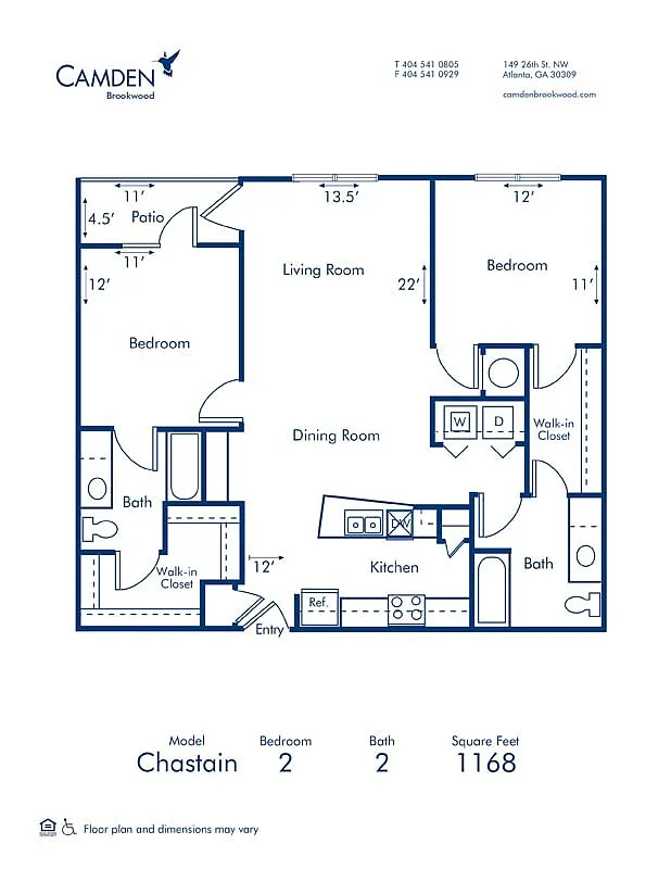 Floor plan Chastain