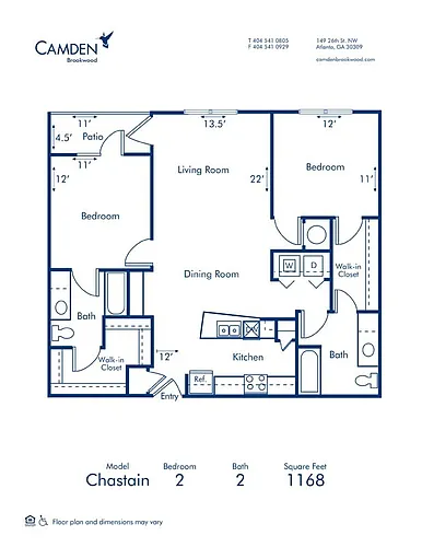 Floor plan Chastain