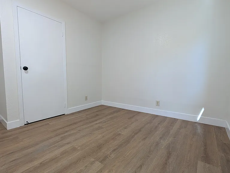 Bedroom two. With closet. Not staged.