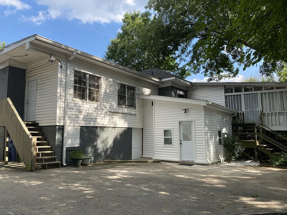 Very private, with entrance in the back of the house, and your own parking spot in front of door.