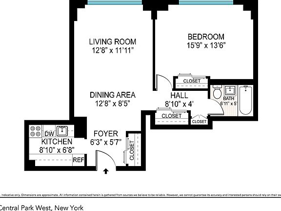 2nd image of 382 Central Park W APT 4V