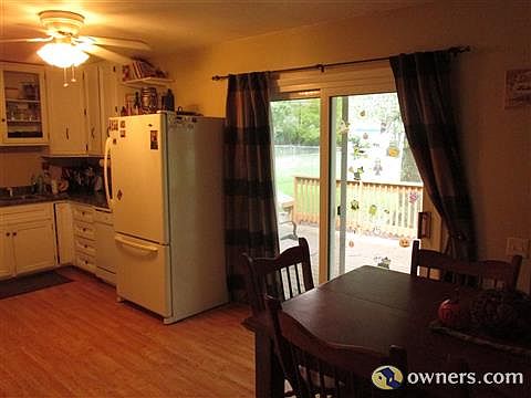 Sliding glass door to deck