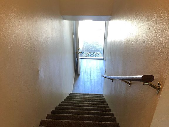 Two bedroom and full bathroom upstairs.