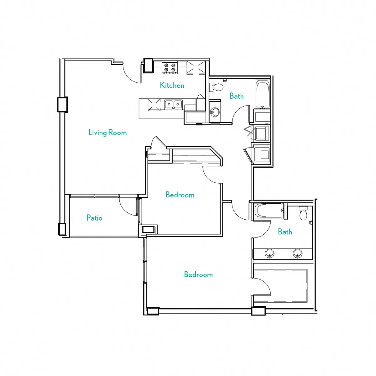 Floor plan Catalina