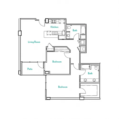 Floor plan Catalina
