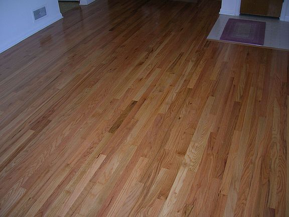 Refinished Hardwood Floors