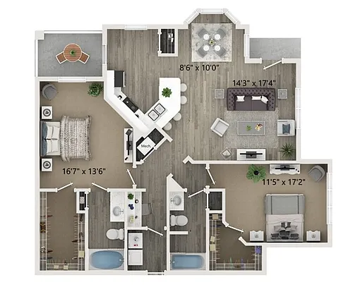 Floor plan B4