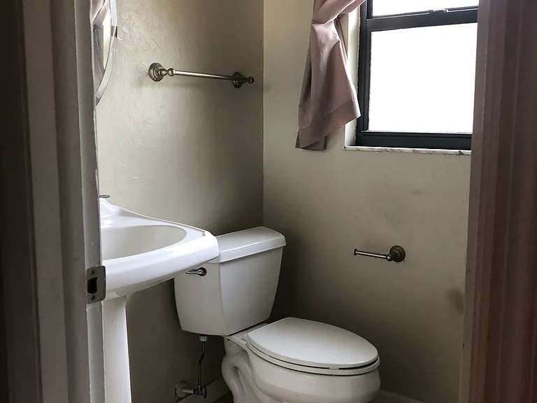 Separate shower/toilet /sink in master bath