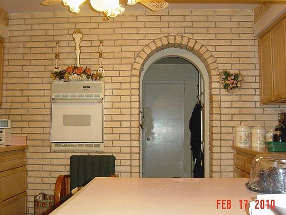 kitchen looking towards laundry