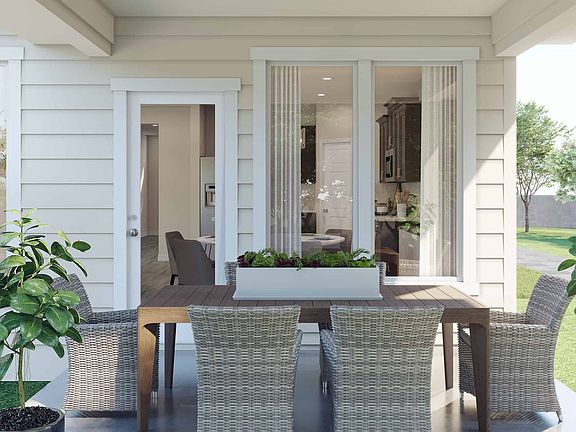 Representative Only Garner plan Optional Covered Patio