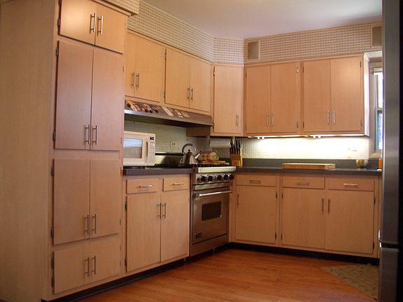 Kitchen- stainless steel appliances, Viking stove, 