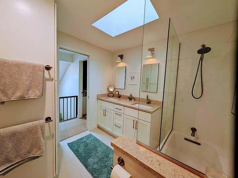 Upstairs bathroom.